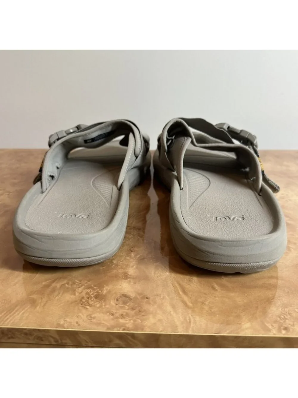 Teva Hurricane Verge Slide Men's Size 14 Gray Sport Sandals Recycled Strappy